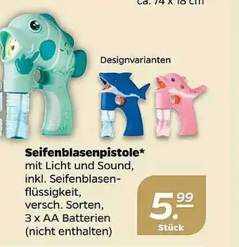 NETTO Seifenblasenpistole Angebot