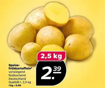 NETTO Speise Frühkartoffeln Angebot