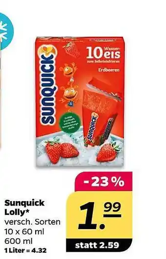 NETTO Sunquick Lolly Angebot