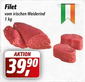 Simmel Filet vom irischen Weiderind 1 kg Angebot