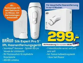 Euronics XXL Braun Silk Expert Pro 5 Ipl Haarentfernungsgerät Angebot