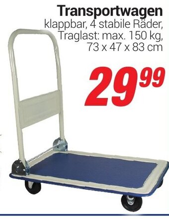 CENTERSHOP Transportwagen Angebot