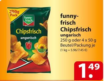 Famila Nord Ost Funny-frisch chipsfrisch ungarisch Angebot