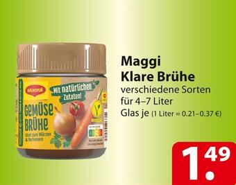 Famila Nord Ost Maggi klare brühe Angebot