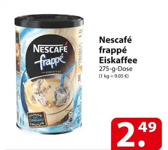 Famila Nord Ost Nescafé frappé eiskaffee Angebot