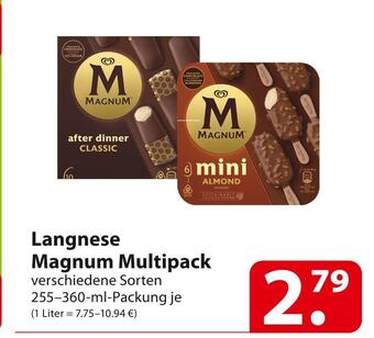 Famila Nord Ost Langnese magnum multipack Angebot