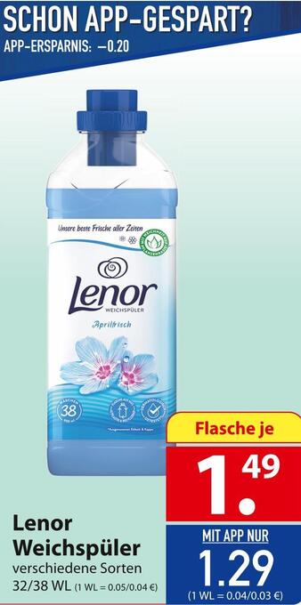 Famila Nord Ost Lenor weichspüler Angebot