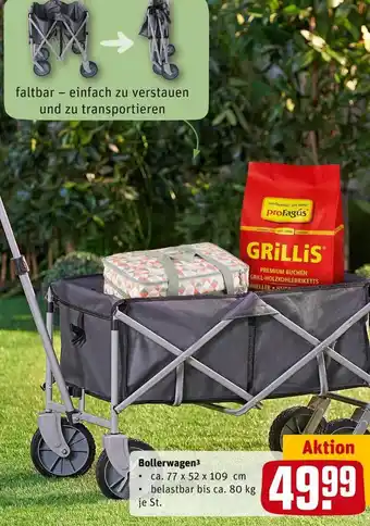 REWE Bollerwagen Angebot