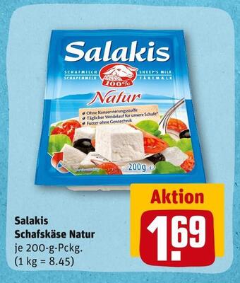 REWE Salakis schafskäse natur Angebot