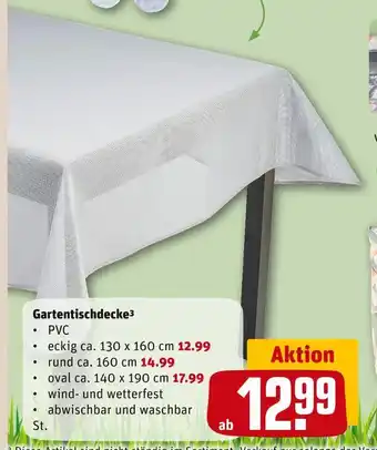 REWE Gartentischdecke Angebot