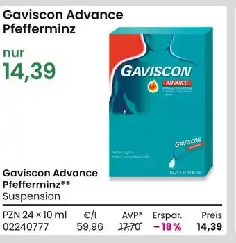 REWE Gaviscon advance Angebot