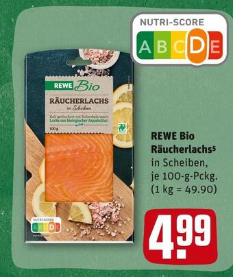 REWE Rewe bio räucherlachs Angebot