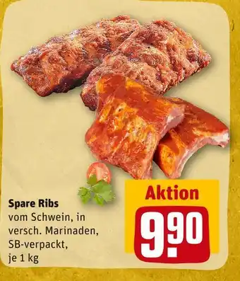 REWE Spare ribs Angebot