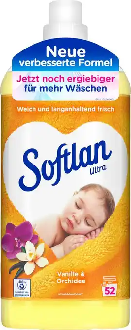 dm drogerie Softlan weichspüler vanille & orchidee 52wl Angebot