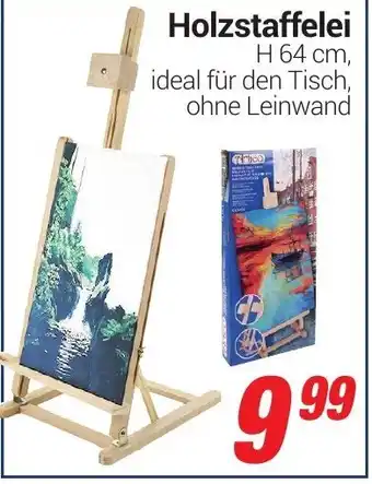 CENTERSHOP Holzstaffelei Angebot