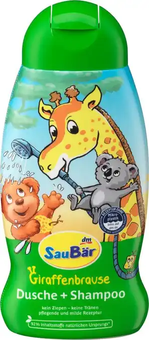 dm drogerie Saubär giraffenbrause 250ml Angebot