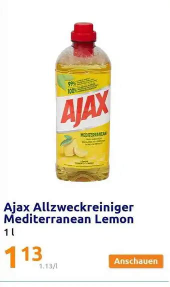 Action Ajax Allzweckreiniger Mediterranean Lemon Angebot