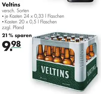 Handelshof Veltins Kasten 24x0,33 L/20x0,5 L Flaschen Angebot