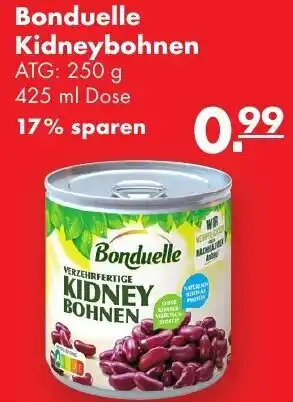 Handelshof Bonduelle Kidneybohnen 425 ml Dose Angebot