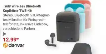 Globus Truly Wireless Bluetooth Kopfhörer TWE-46 Angebot