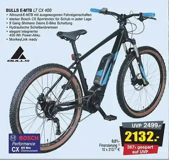 Zweirad Stadler Bulls E-mtb Lt Cx 400 Angebot