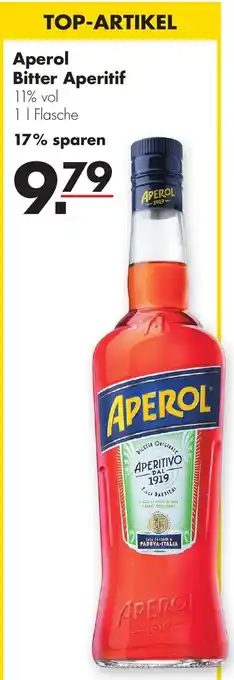 Handelshof Aperol Bitter Aperitif 1 L Flasche Angebot