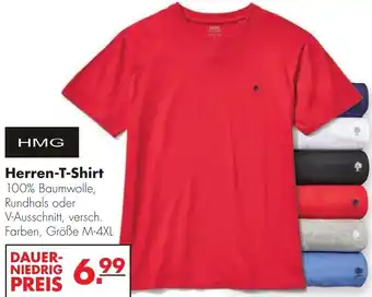 Handelshof HMG Herren T-Shirt Größe M-4XL Angebot