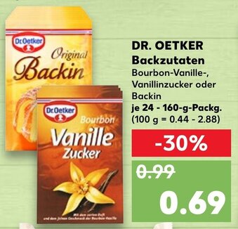 Kaufland Dr. Oetker Backzutaten 24-160 g Angebot