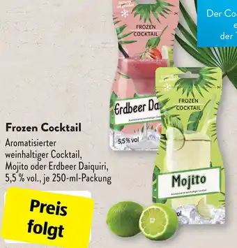 Aldi Süd Frozen Cocktail 250 ml Packung Angebot