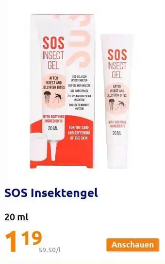 Action Sos Insektengel Angebot