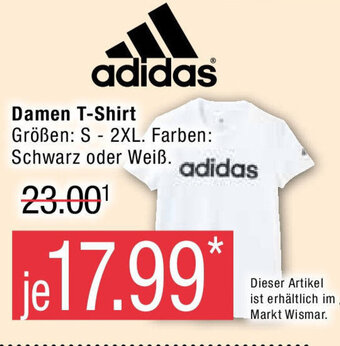 Marktkauf Adidas Damen T-Shirt Angebot