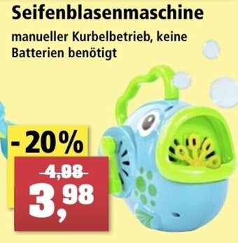 Thomas Philipps Seifenblasenmaschine Angebot