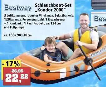 Thomas Philipps Bestway Schlauchboot Set ,,Kondor 2000" Angebot