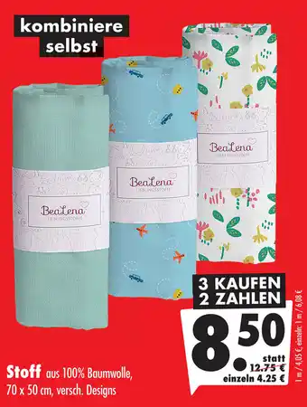 Mäc Geiz Stoff 70 x 50 cm Angebot