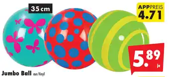 Mäc Geiz Jumbo Ball aus Vinyl 35 cm Angebot