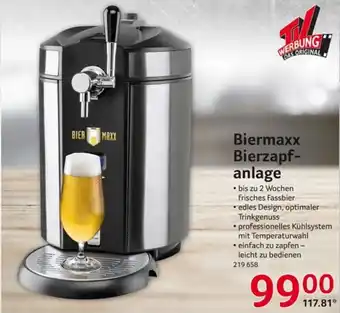 Selgros Biermaxx Bierzapfanlage Angebot