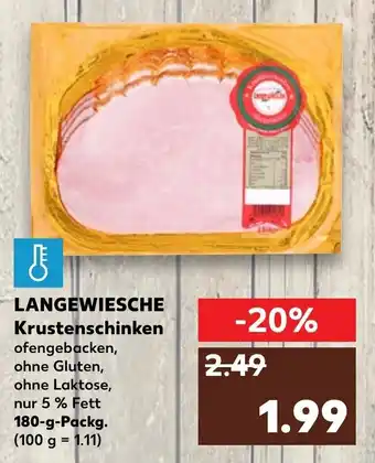 Kaufland Langewiesche Krustenschinken 180 g Angebot