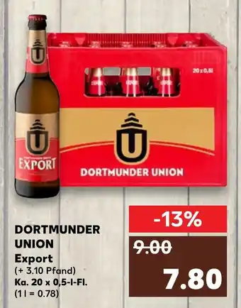 Kaufland Dortmunder Union Export Angebot