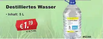 Stabilo Fachmarkt Destilliertes Wasser Angebot