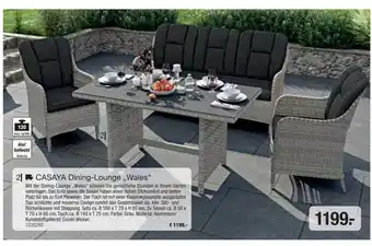 Hagebau Casaya Dining-lounge „wales“ Angebot