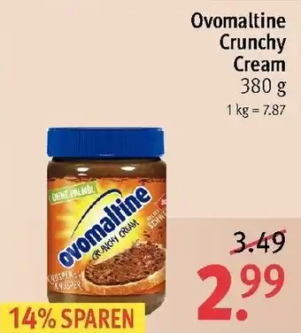 Rossmann ovomaltine Crunchy Cream 380g Angebot