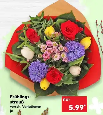 Kaufland Frühlingsstrauß Angebot