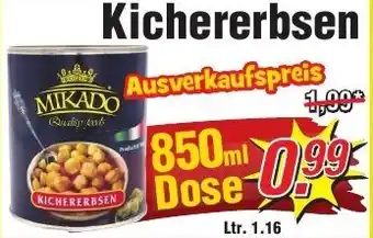 Wiglo Wunderland Mikado Kichererbsen 850 ml Dose Angebot