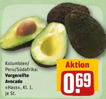 REWE Vorgereifte Avocado ,,Hass" Angebot