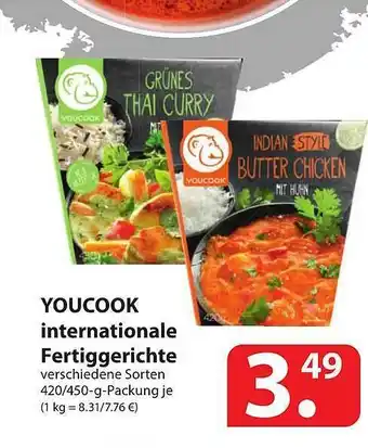 Famila Nord Ost Youcook internationale Fertiggerichte Angebot