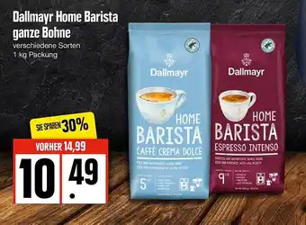 Edeka Dallmayr Home Barista Ganze Bohne Angebot