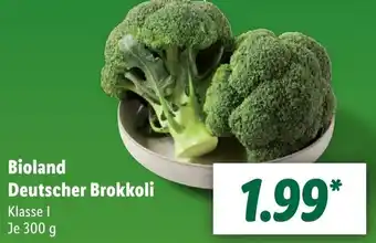 Lidl Bioland Deutscher Brokkoli 300 g Angebot