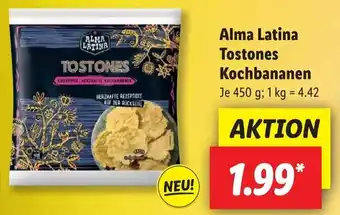 Lidl Alma Latina Tostones Kochbananen 450 g Angebot