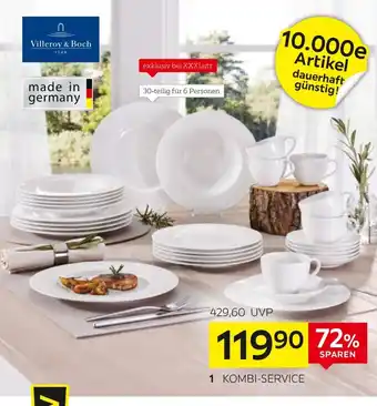 XXXLutz Villeroy & Boch Kombi-Service Angebot