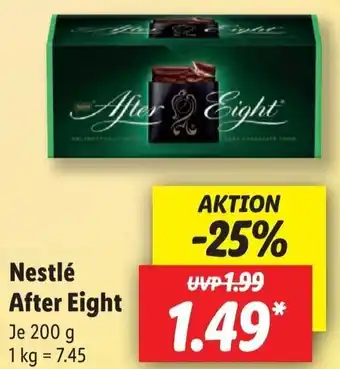 Lidl Nestlé After Eight 200 g Angebot